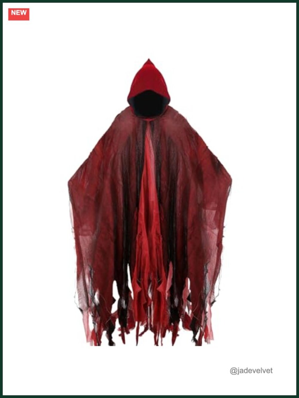 Wizard Cape Halloween Cloak 59 Inches Adult Hooded Robe Costume